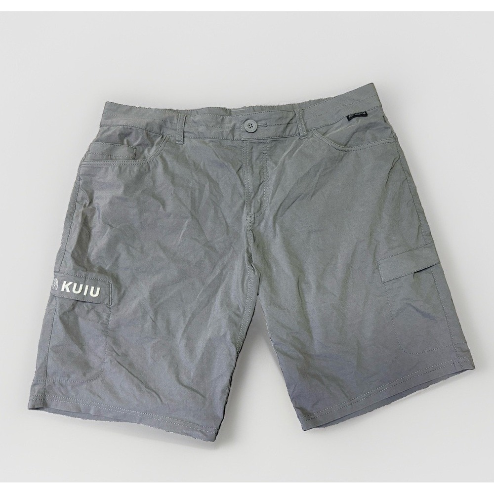 KUIU Mens Switchback Shorts Size 40 Gray Hiking Hunting Outdoor Cargo Shorts
